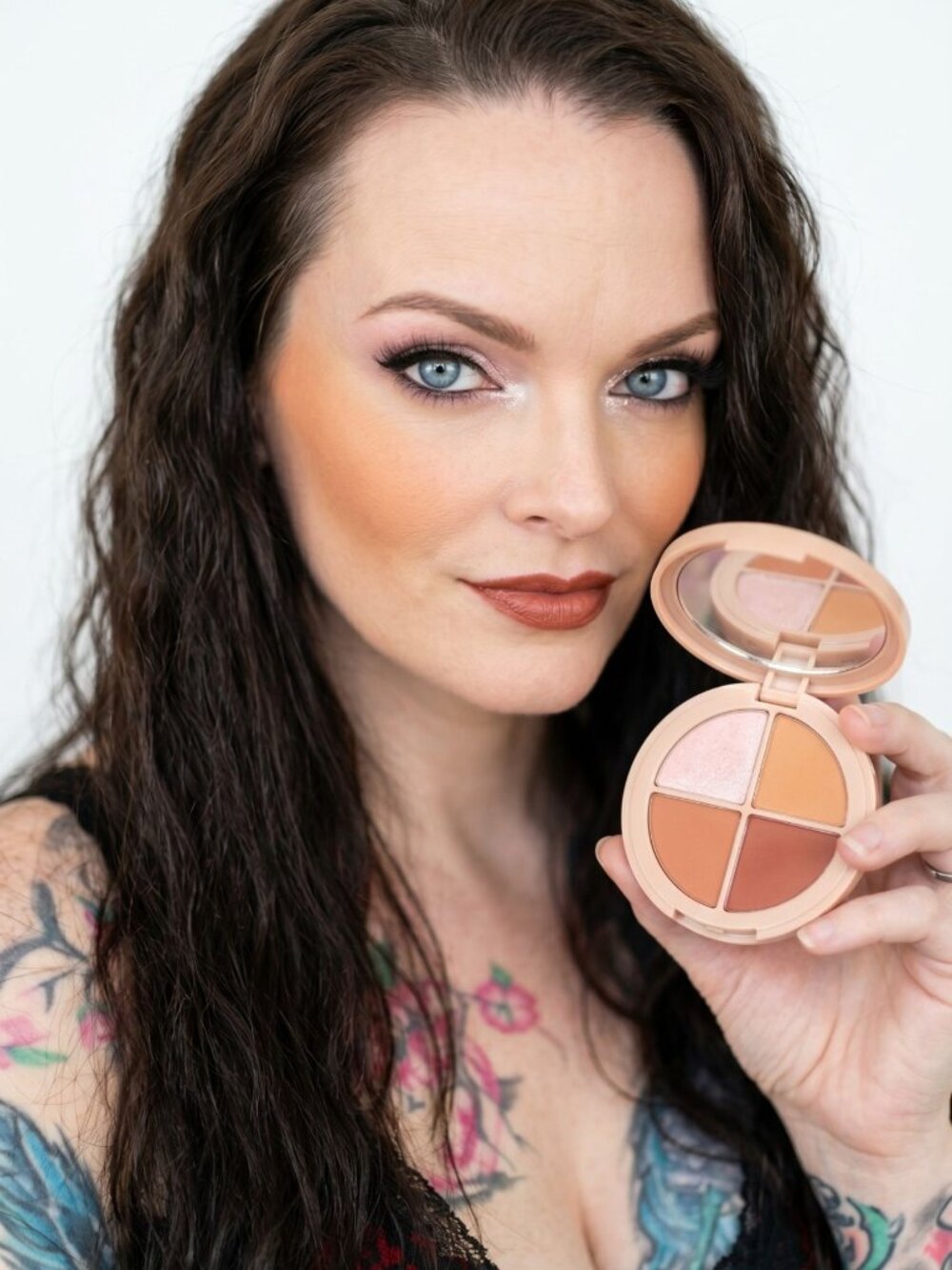Morphe 2 ✦ Quad Goals Multi‑Palette ✦ Oh‑So‑Nudie 4‑in‑1 Face Palette NWT